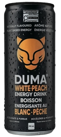 White-Peach Energy Drink