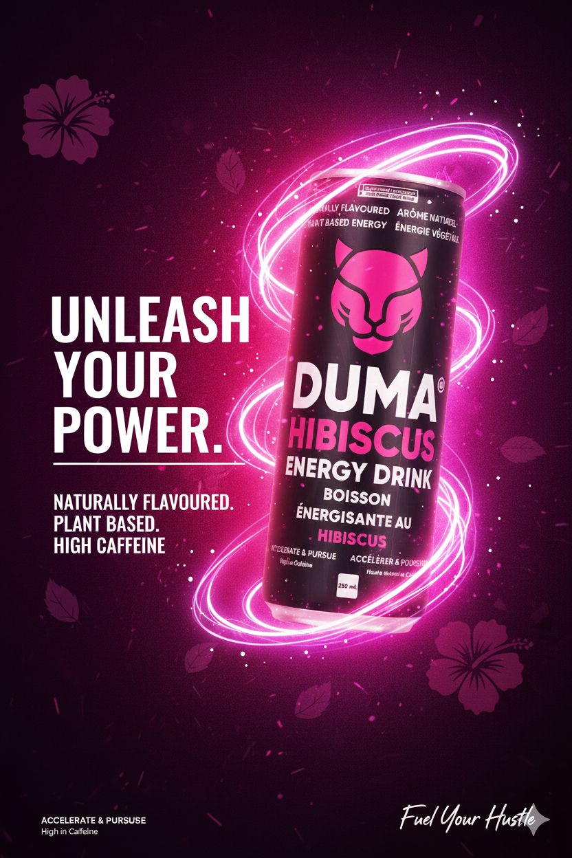Duma Hibiscus Energy Drink